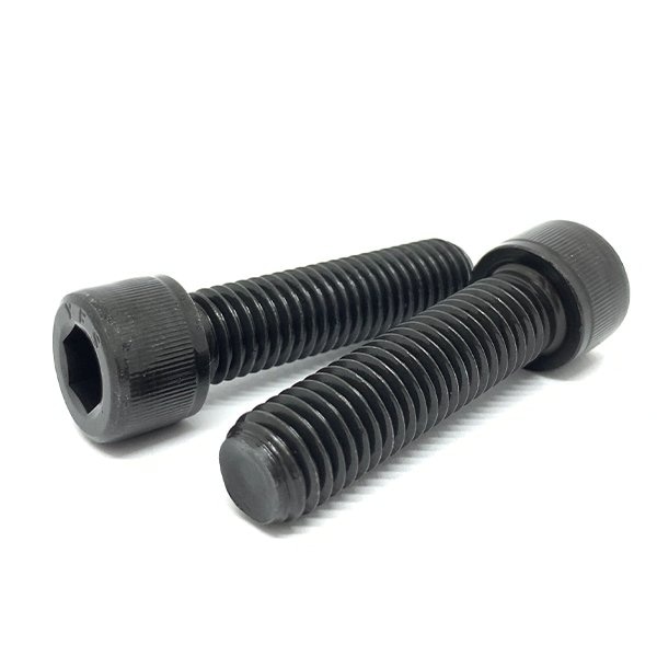 Boltsandnuts.Com 5/8"-18 Socket Head Cap Screw, Socket, Black Oxide Alloy Steel, 2 in Length, 2 PK 62F200SHCSABO-2 - main